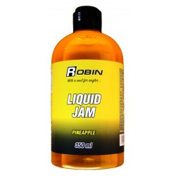 Ликвид джем для ловли рыбы, Robin Liquid Jam, 350мл, вкус Ананас (Pineapple)